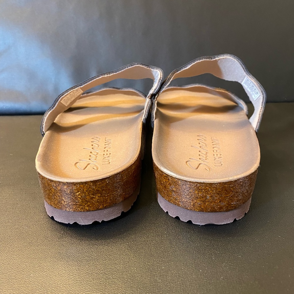 SKECHERS Copper Color Sandals (NWOT) - Picture 7 of 8